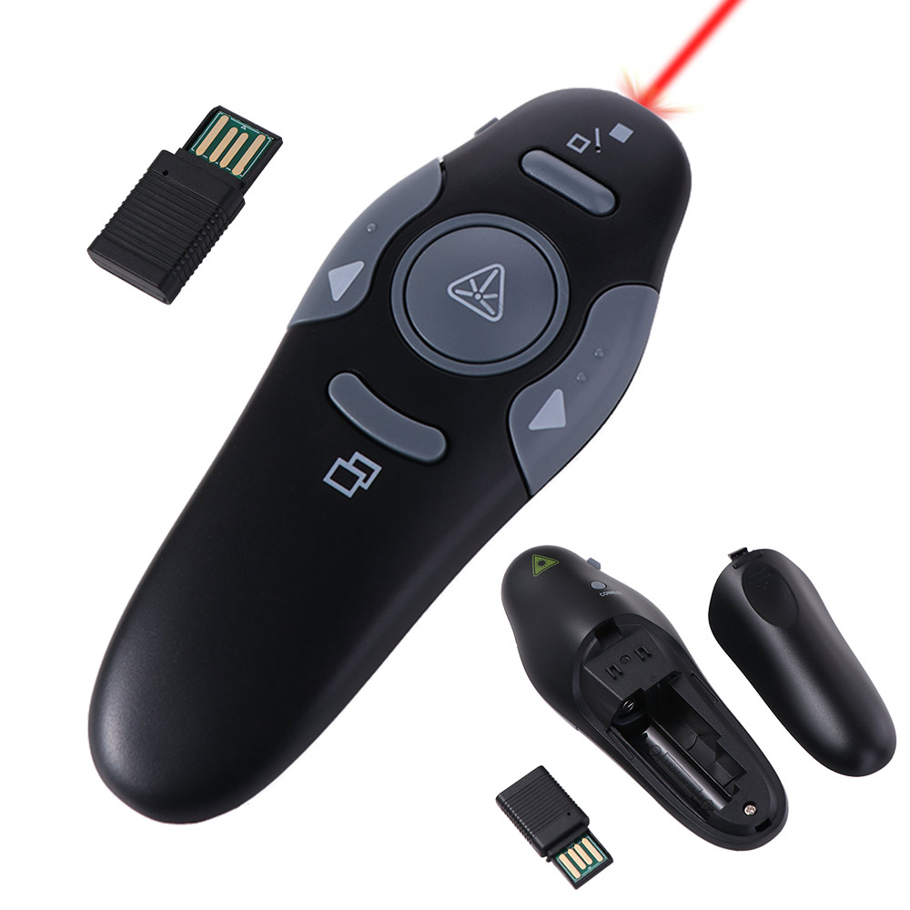 Presentation Remote Laser - Remote Presenter Powerpoint USB, Smart Presenter