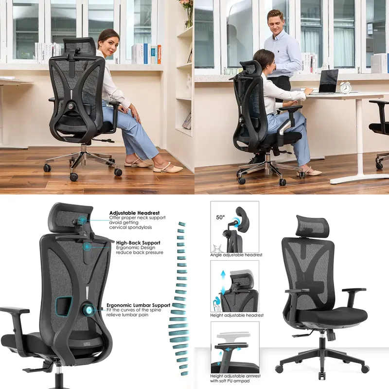 Office Tech Chair - Produsen Mode Modern yang Tahan Lama,