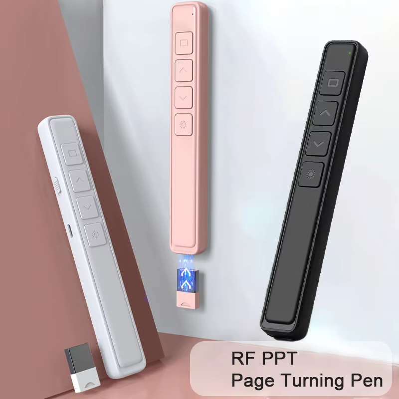Presentation Remote Laser - Presenter Nirkabel Pena Pengganti Halaman Penunjuk