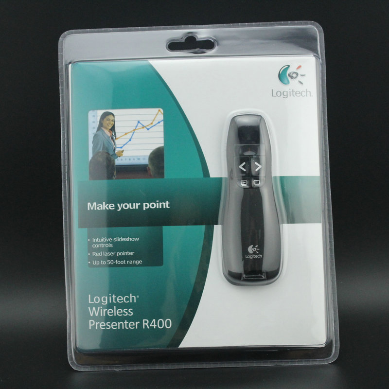 Presentation Remote Laser - Logitech R400 Pena Penunjuk Remote Control