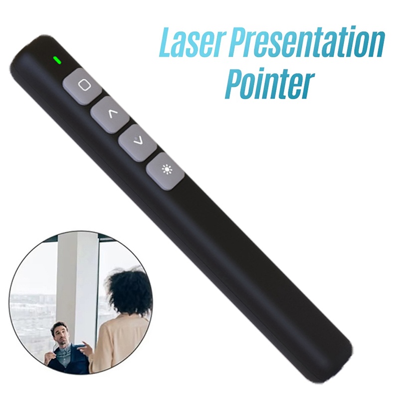 Presentation Remote Laser - Pena Remote Control Whiteboard untuk Rapat,