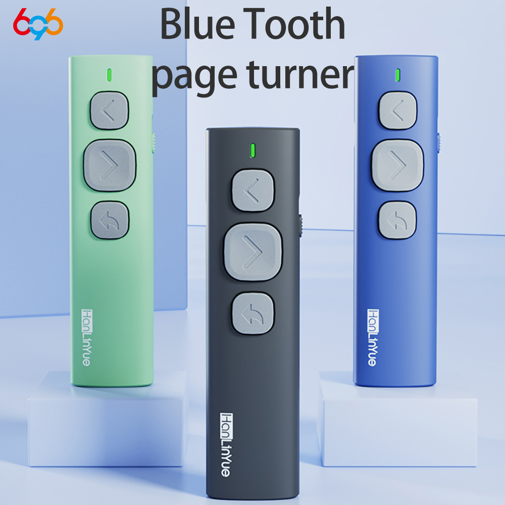 Presentation Remote Laser - Kamera Pembalik Halaman Bluetooth/Pena Kontrol Musik