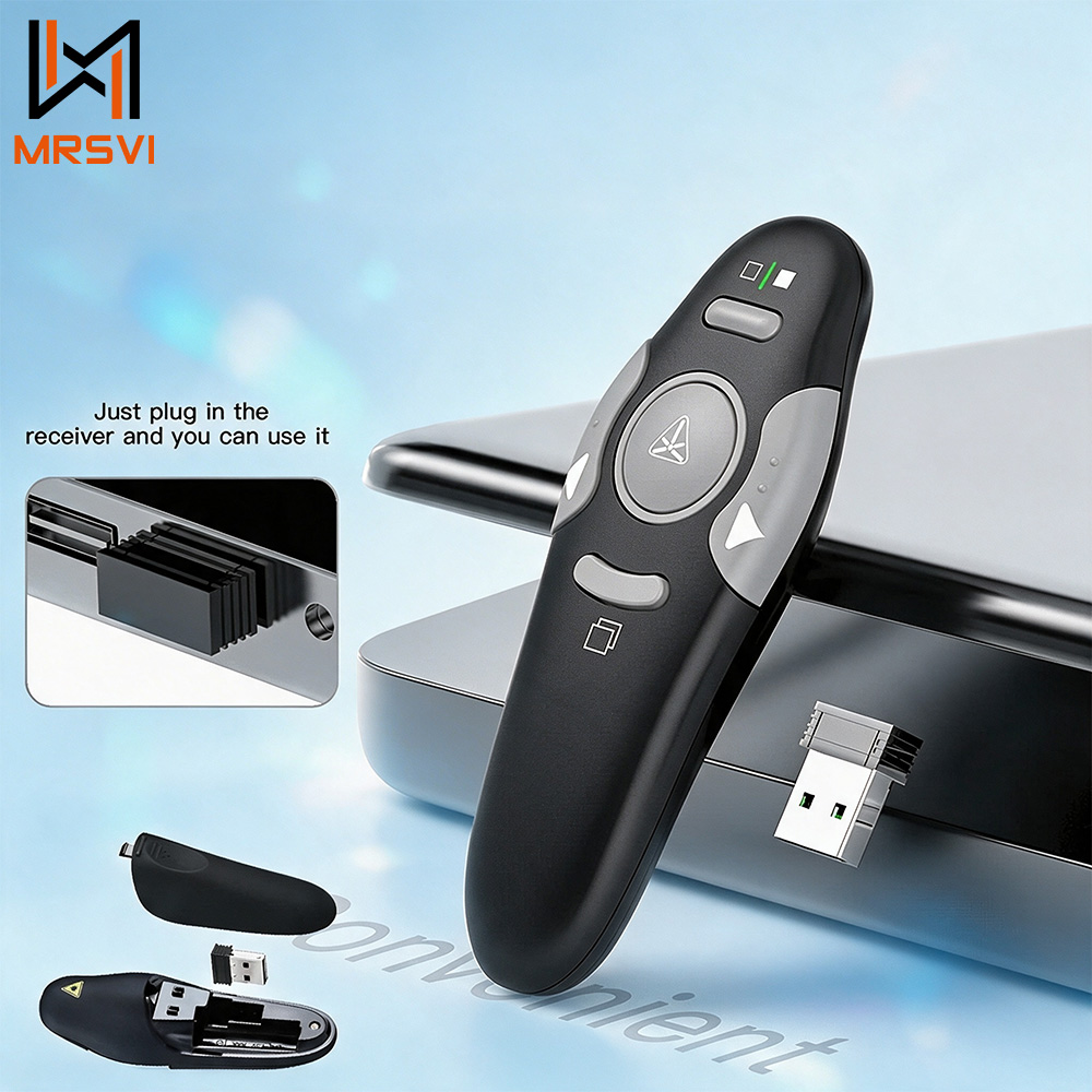 MRSVI Wireless Presentation Cl - Presentation Remote Laser ulasan dan harga