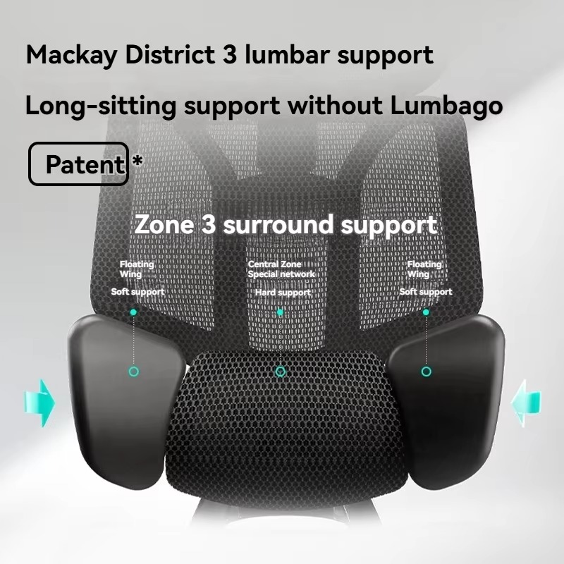 Kursi Kantor Ergonomis Mesh Te - Office Tech Chair ulasan dan harga