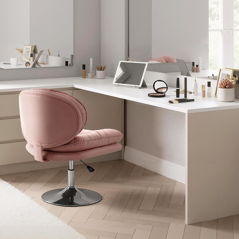 Kursi Rias Putar dengan Keting - Office Tech Chair ulasan dan harga