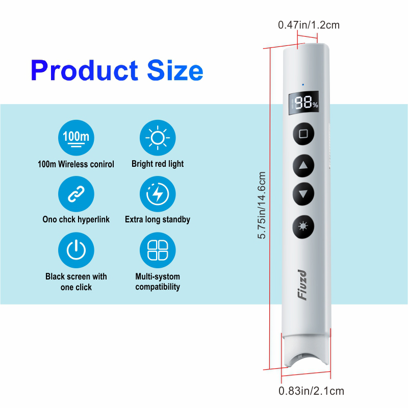 Presenter Nirkabel Baru Laser  - Presentation Remote Laser ulasan dan harga
