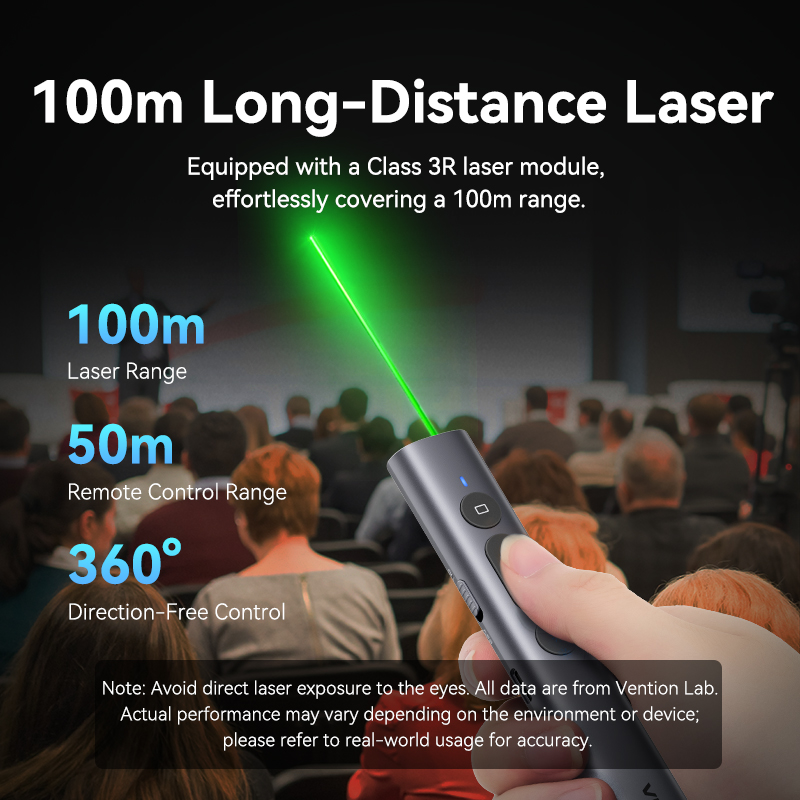 Vention pembawa proyektor Lase - Presentation Remote Laser ulasan dan harga