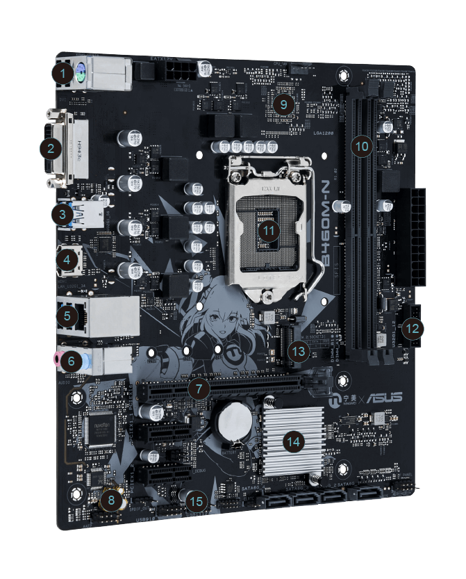 Motherboard ASUS B460M-N Intel - Intel Cpu Core I5 ulasan dan harga