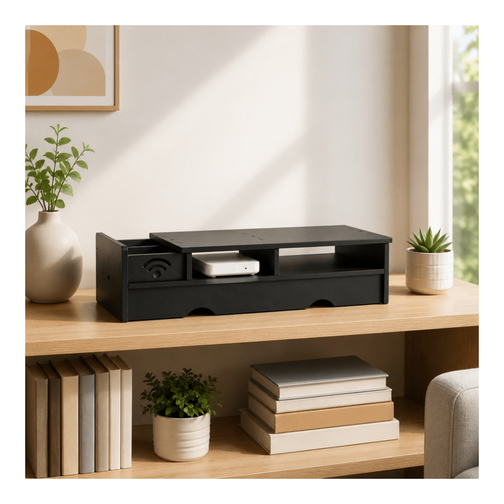 Kotak Penyimpanan Router WiFi  - Office Tech And Space ulasan dan harga