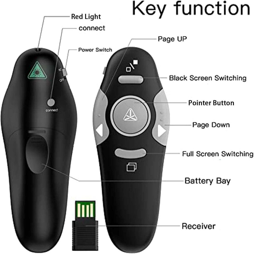 Remote Presentasi Pintar Power - Presentation Remote Laser ulasan dan harga
