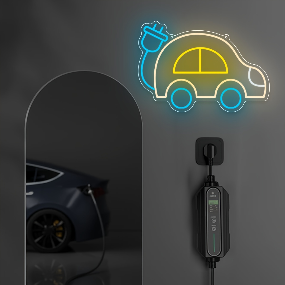 Lampu Neon LED Tema Pengisian  - Tech Office Wall Art ulasan dan harga
