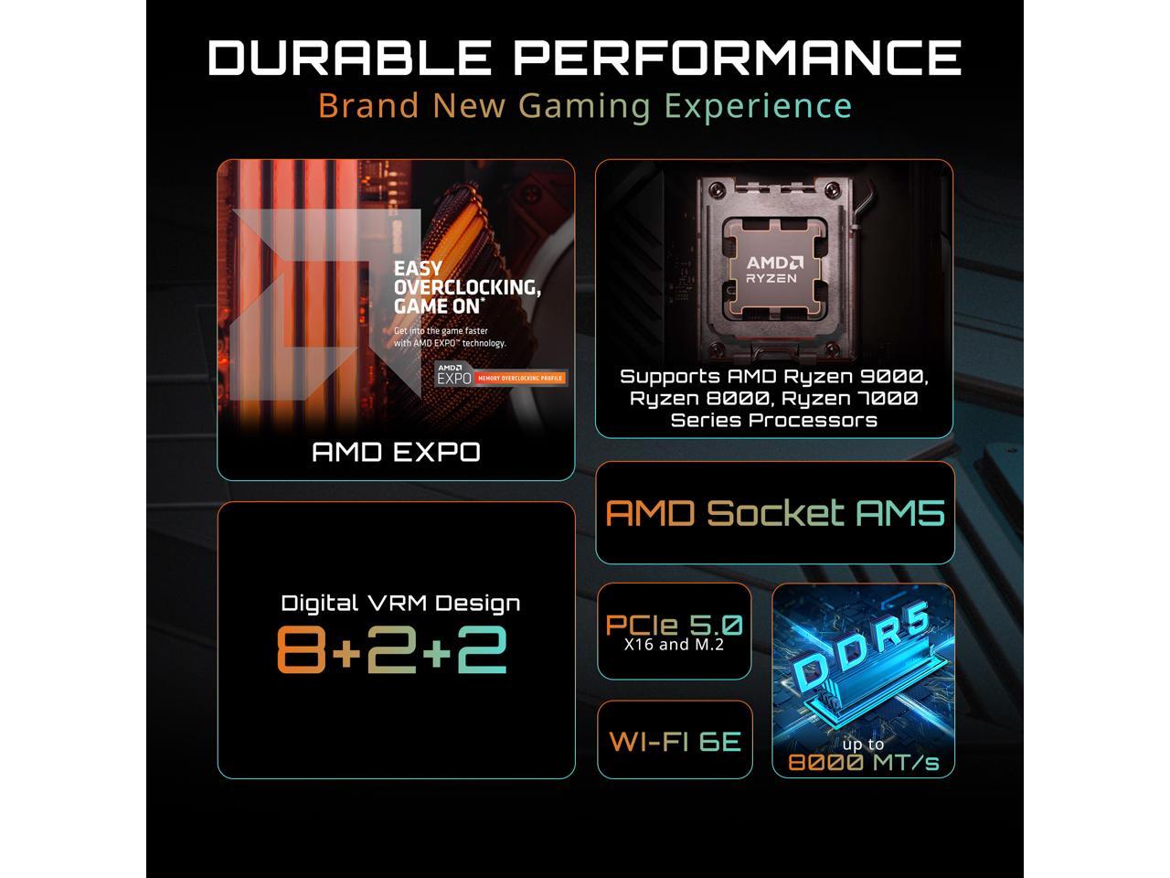 Motherboard GIGABYTE B650E EAG - Corsair Ram Vengeance 16Gb ulasan dan harga
